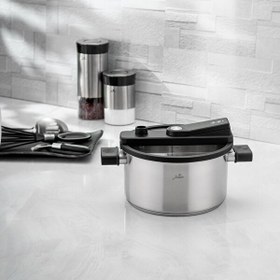 Resim Jumbo Force Fusion Hızlı Pişirici Inox 6 L 