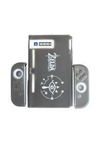 Resim Switch Silikon Kılıf Joy-con Koruyucu Kılıf Zelda Desenli Gri 