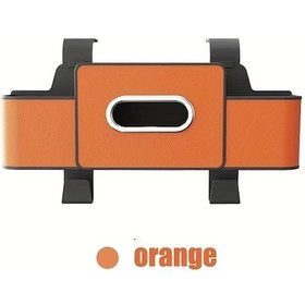 Resim Chuangyinshop Orange 2li Paket Araç Koltuğu Düzenleyici Çok Amaçlı Depolama Kutusu Büyük Kapasiteli 