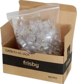 Resim Cat6 Rj45 Konnektör (100 Lü Paket) Fnw-Rj4520N 