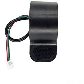 Resim Reedark Xiaomi M365pro2 1s G30 İçin Ergonomik Parmak Döndürme Hız Regülatörü - Siyah, Kolay Kurulum, Kaliteli Akseletrator 