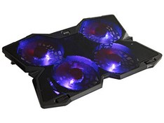 Resim MGF01 4 Fanlı 1000 Rpm Fan Hızı Çift Usb Gaming Notebook Soğutucu Preo