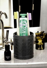 Resim STAR MASTER Diş Fırçası Kabı Diş Fırçalığı Fırçalık Model 4 Smdisfircalikm4Siyah 