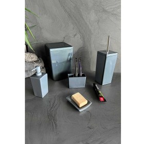 Resim Primanova Biga Banyo Seti Gri 