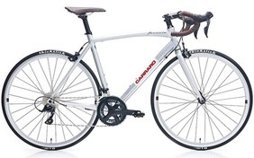 Resim Carraro Freccia E.Yarış 28 Jant 56 Cm 18 Vites Yol Bisikleti-Gümüş-Beyaz-Kırmızı-Siyah Carraro