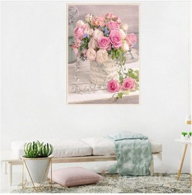 Resim Teltree 30x40cm Kanvaslı Dıy El Sanatı Pano: Parlak Taşlar Ve Araç Setiyle Renkli Tablo Oluşturma 