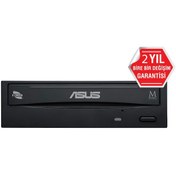 Resim ASUS DVD RW-24D5MT 24X SATA SİYAH BULK 