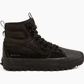 Resim Vans Siyah Erkek Süet Lifestyle Ayakkabı VN000CVS1OJ1-MTE Sk8-Hi GORE-TEX 