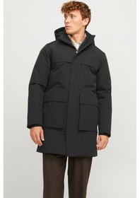 Resim Jack & Jones 12259459 Erkek Siyah Mont & Kaban Siyah 