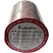 Resim Bitümlü Su Yalıtım Bantı Kırmızı 20 cm 