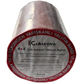 Resim Bitümlü Su Yalıtım Bantı Kırmızı 20 cm 