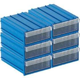 Resim Sembol 102 Plastik Çekmeceli Kutu 6 Çekmeceli 