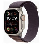 Resim Apple Watch Ultra 2 GPS + Cellular 49mm Natürel Titanyum Kasa ve Indigo-Alpine Loop Kordon Akıllı Saat 