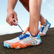 Resim Erkekler ve Kadınlar için Su Ayakkabıları, Çıplak Ayakkabılar, Hızlı Kuruyan Aqua Sock Yüz Ayakkabıları, Açık Hava Atletik Spor Plaj Ayakkabıları, Kano, Tekne, Balıkçılık, Yürüyüş, Sörf için 