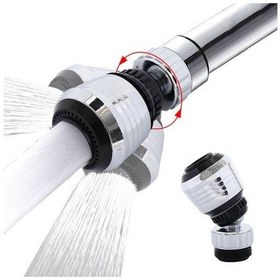 Resim Yayke Tasarruflu Fonksiyonlu Musluk Başlığı Yağmurlama Duş Perlatörlü 