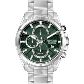 Resim Ferrucci Fcf-0125-03527m.04-64053 Erkek Kol Saati Gümüş 