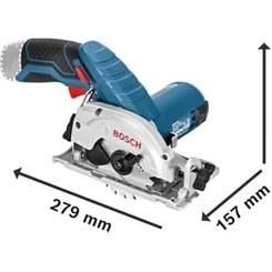 Resim Aesco Professional Gks 12V-26 Akülü Daire Testere (12 Volt, Solo, Testere Çapı: 85 Mm, Göbek Çapı: 15 Mm, Ahşapta Kesme Kapasitesi: 26,5 Mm, Karton Kutuda) 