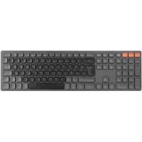 Resim Everest KB-2610 Siyah/gri 2.4g+Bt1+Bt2 Üçü Bir Arada 3 In 1 Q Kablosuz Klavye 