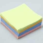 Resim Gözlük ve Mücevher için 100-Lü Premium Mikrofiber Temizlik Bezleri, Tiftiksiz, Yumuşak Parlatma Mendilleri, Çeşitli Renklerde, Çok Amaçlı Kullanım 