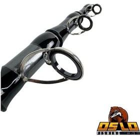 Resim Fın Chaser X Fnx-60bl Oslo Crome 420cm 70-250gr Profesyonel Surf Sazan Kıyı Olta Takımı Seti 