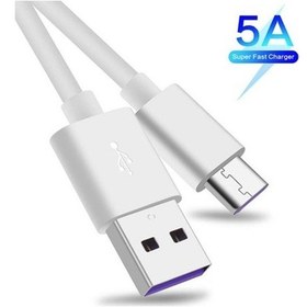 Resim Prestigegoods Usb C Kablo - Samsung Xiaomi Huawei Uyumlu 5a Hızlı Şarj Cep Telefonu Şarj Cihazı Usbc Tip-c Veri Kablosu 