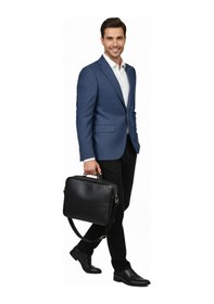 Resim Suitmen Erkek Tek Spor Ceket Çift Yırtmaçlı Bgl-st04982 Petrol 