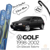 Resim RBW Hybrid Volkswagen Golf 4 1998-2002 Ön Silecek Takımı 
