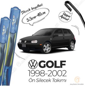 Resim RBW Hybrid Volkswagen Golf 4 1998-2002 Ön Silecek Takımı 