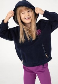 Resim U.S. Polo Assn. Kız Çocuk Yavruağzı Sweatshirt 50317914-VR053 