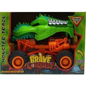 Resim 22 Cm Monster Araba 6545 Yeşil 