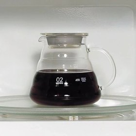 Resim V60 02 Cam Kahve Servis Sürahisi (600 Ml) 