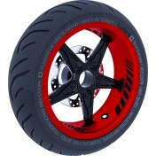 Resim Çınar Extreme Gp Racing Jet Siyah Iç Jant Şeridi Sticker Çınar Extreme 