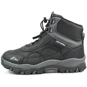 Resim Cool Alfa Siyah Lastikli Soft Shell Outdoor Erkek Çocuk Bot Siyah 