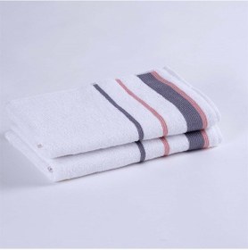 Resim Homelover %100 Organik Pamuk 2'li Havlu Seti 2 Banyo Havlusu 70x130 Pembe 