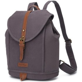 Resim Kanvas Kumaş Kadın Sırt Çantası Smart Bags 1335 Kahverengi 