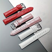 Resim Kadın Saat Zinciri İçin Sık Kullanım Edilebilir Sığ İnce Saat Kayışı, Hafif ve Rahat - 12mm-14mm-16mm-18mm-20mm 