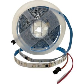 Resim 24 Volt Ws2811 Argb Adreslenebilir Pixel Şerit Led Ip20 İç Mekan Magic Led 60 Ledli 5 Metre 