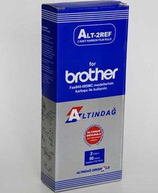 Resim Altındağ ALT-2REF Brother 645-685MC Modelleri ile Uyumlu 2'li Karbon Film Rulo 