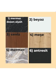Resim Fulya Banyo Ahşap Raflı Gold Metal Havlu Şal Askılık Antrasit Raf Gold 