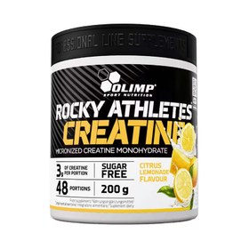 Resim Olimp Rocky Athletes Creatine 200 Gr - 48 Servis 