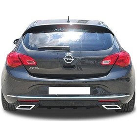 Resim Opel Astra J Hb Sport P Black Difüzör Krom Egzos Ucu 2012- N11.17833 
