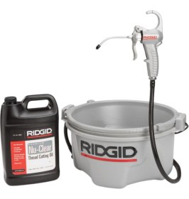 Resim Rıdgıd 73442 Model 418 Kesme Yağı Için 5lt Yağdanlık 