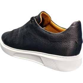 Resim King Shoes Güvener Casual Siyah Erkek Ayakkabı 