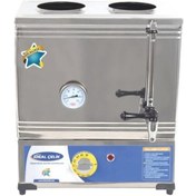 Resim İdeal Çelik Elektrikli Çay Ocağı 2 Demlikli 40'lık Pleytsiz-73658 