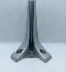 Resim Karakoçaksesuar Plastik,19x10x10 Cm Gümüş Koltuk,Ünite,Berjer, Ayağı (4 Adet ) 