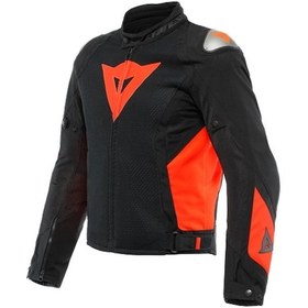 Resim Dainese Energyca Air Tex Ceket Siyah - Kırmızı 