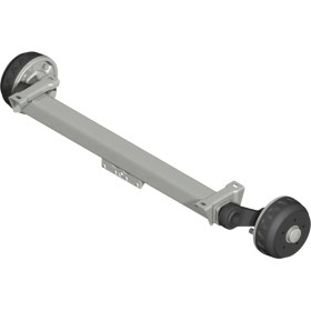 Resim Knott 1350 kg Torsiyonlu Aks Frenli Dingil 1400 mm 5 Bijon 