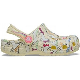 Resim Crocs Classic Unicorn Graphic Clog T Çocuk Terliği 212515-7cjsarı Sarı 