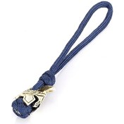 Resim Supretu Supretu Erkekler Viking Anahtarlık - Spartan Savaşçı Aksesuarı, El Yapımı Halat Bıçak Ve Araba Anahtarlığı Koyu Gümüş 13 Cm 