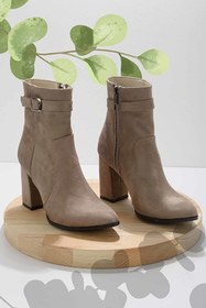 Resim Bambi Vizon Süet Kadin Bot & Bootie K02883030402 